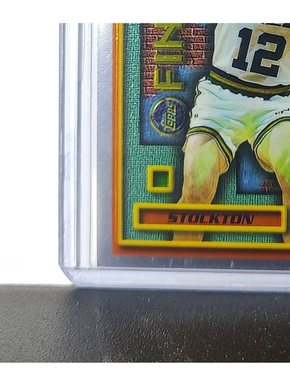 John Stockton 1995-96 Topps Finest NBA #M29 Mysterly Jazz